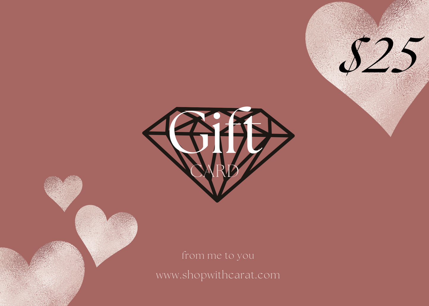 SHOP CARAT - Gift Card