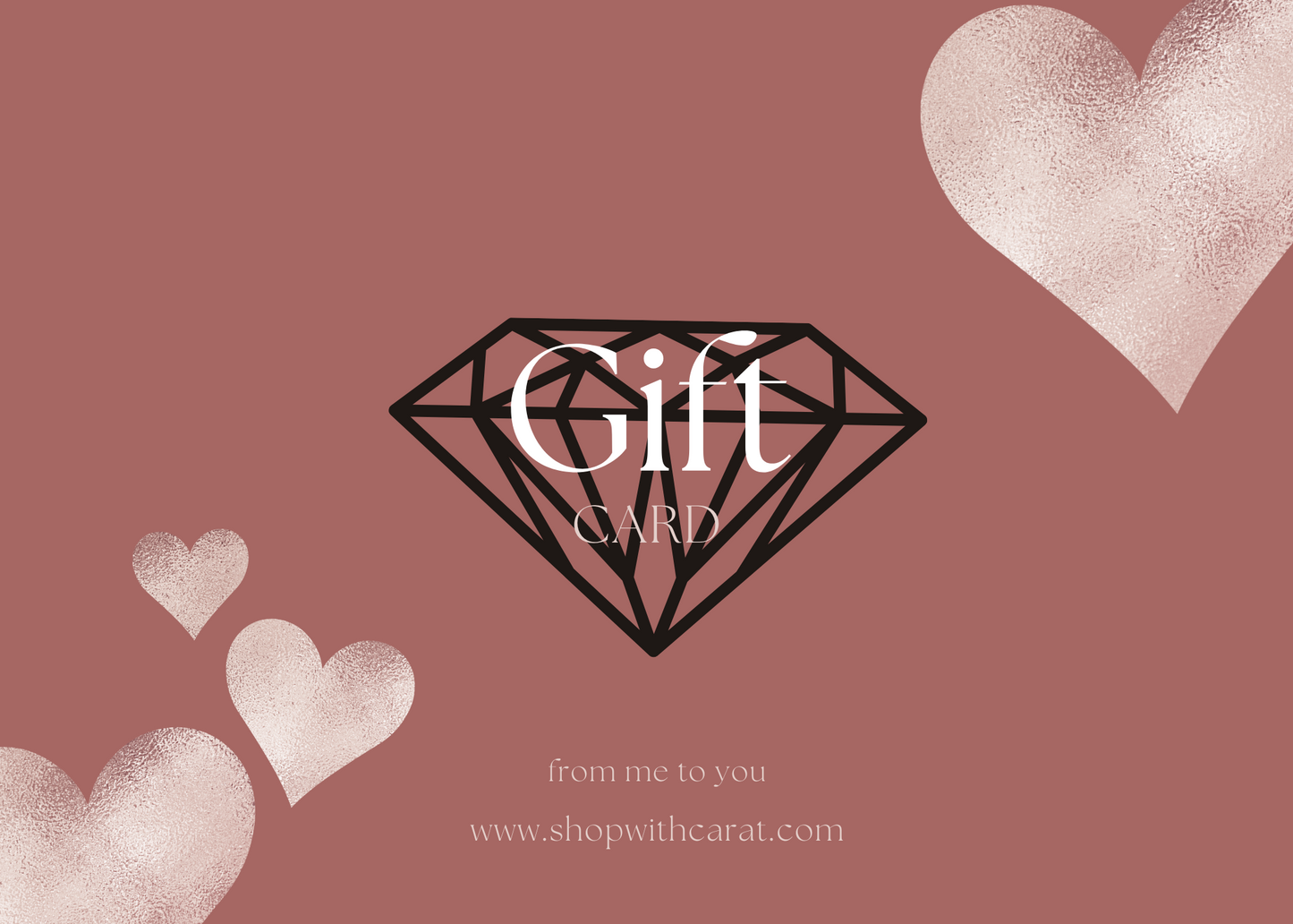 SHOP CARAT - Gift Card